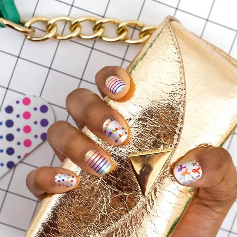 Color Street Teacher Press On Nail Designs